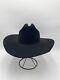 Stetson Skyline 6x Black 100% Pure Fur Felt Belted Cowboy Hat Men's Size 6 7/8