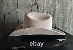 Stetson Shasta Beaver 10X Cowboy Hat Gray 7-3/8 New