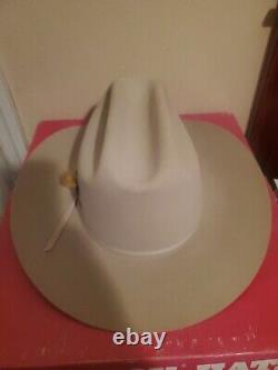 Stetson Shasta Beige Cowboy Hat 4X Beaver New In Box 7 1/4
