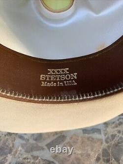 Stetson Sheriff Range 4x Beaver Cowboy Hat Silver Belly 3 Brim Size 6 7/8