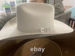 Stetson Skyline Silverbelly 6X Cowboy Hat Size 7.5 NICE