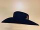 Stetson Stallion Cowboy Hat Size 7 Black Beaver Style 400 Brim With Tags/box
