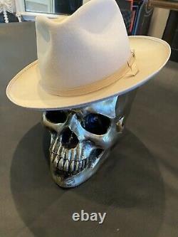 Stetson Stratoliner Silverbelly Cowboy Fedora hat 7 3/8 size 2 1/2 Brim