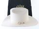 Stetson Top Breed Mens Cream Beaver Fur Felt Vintage Cowboy Hat 15x 6 1/2 52cm
