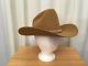Stetson Vtg. 1980's Men's Med. Light Brown 4x Beaver Felt Cowboy Hat, Size 7 1/8