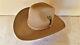 Stetson Western Cowboy Hat 4x Ponderosa Ranch 7 1/8 Regular 57 High Crown Brown