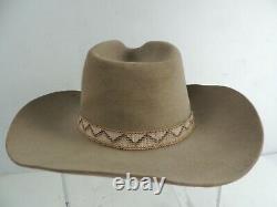 Stetson Western Cowboy Hat XXXX Size 7 1/8