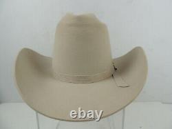 Stetson Western Cowboy Hat XXXX Size 7 1/8, Ivory
