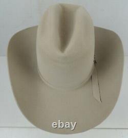 Stetson Western Cowboy Hat XXXX Size 7 1/8, Ivory