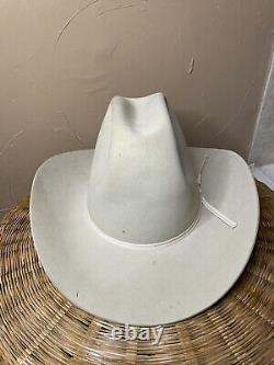Stetson Wisp beige 7X Fur Felt Cowboy Hat Size 7 (box included)