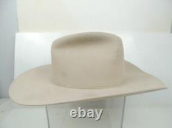Stetson XXXXX (5X) Beaver Silverton Ranch Tan Western Cowboy Hat Size 7 1/2