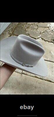 Stetson cowboy hat 1000x EL DIAMANTE SIZE 7 1/8 GRAY CHINCHILLA AND BEAVER HAT