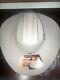 Stetson Cowboy Hat 100x Size 7 1/8 Los Tigre Del Norte Edition Silver Belly Box
