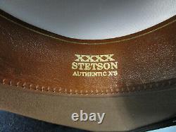 Stetson's Mens 4x Beaver Acorn Color Cowboy Western Hat In Box 7 1/8
