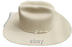 Stetson vintage 4X JBS Heritage Silverbelly Felt Cowboy Hat Size 6-7/8 Brim 4