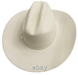 Stetson vintage 4X JBS Heritage Silverbelly Felt Cowboy Hat Size 7 Brim 4