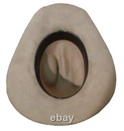 Sz 7 1/4 Restored Vintage 1950s Resistol 20X Beaver Felt Gus Tom Mix Cowboy Hat