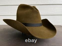Texas Rancher Vintage Antique Old West Cowboy Hat 7 1/8 John Wayne Gus Western