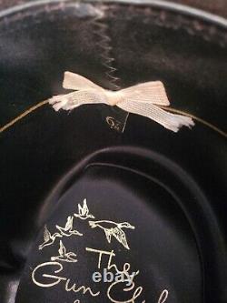 The Gun Club By Stetson 5X Beaver Hat With Feathers