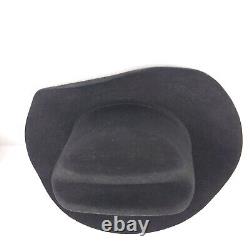 Tombstone Hat 20x El Patron Negro / Black Beaver Twenty 20X 7 1/4 MEX 58