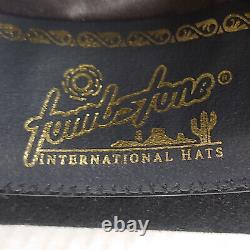 Tombstone Hat 20x El Patron Negro / Black Beaver Twenty 20X 7 1/4 MEX 58