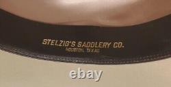 Tx Resistol Western Cowboy Hat 3x Beaver Silver Belly W220 HI-7 Sz 7 Cr 5.5 Br 4