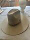 Vtg 1970s Stetson Durant Beige Western Cowboy Hat Rare 4x Beaver Usa Made 7