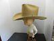 Vtg 1982 Resistol 3x Beaver Cowboy Hat Dune Color Size 6 7/8 Withbox