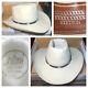 Vtg 80s Stetson Silverbelly Fast Eddies 20x Beaver Cattleman Cowboy Hat 7½