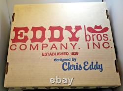 VTG Eddy Bros 4XXXX Beaver Quality Western Cowboy Hat Oval Tan 6 7/8 NIB