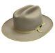 Vtg John B Stetson Size 7 Long Oval Cowboy Hat Beaver 4x Made In Usa 2001