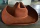 Vtg Resistol Beaver Felt Self Conforming Rust Cowboy Hat Sz 6 7/8 Yellowstone