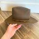 Vtg Resistol Self Conforming Brown Western Rodeo Xxx Beaver Hat