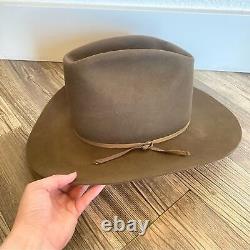 VTG Resistol Self Conforming Brown Western Rodeo XXX Beaver Hat