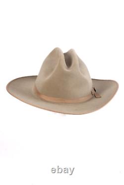 VTG Stetson Open Road 4X Beaver Fawn Hat Western Men's Size 6 7/8 USA