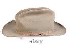 VTG Stetson Open Road 4X Beaver Fawn Hat Western Men's Size 6 7/8 USA