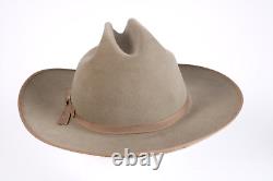 VTG Stetson Open Road 4X Beaver Fawn Hat Western Men's Size 6 7/8 USA