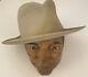 Vintage 1960's Stetson Silver Belly 3x Open Road 7-1/8 Western Cowboy Hat Vgc
