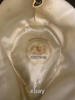 Vintage 1960's Stetson Silver Belly 3X Open Road 7-1/8 Western Cowboy Hat VGC