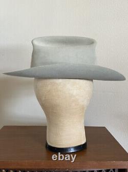 Vintage 1970s RESISTOL Cornhusker 3x BEAVER 7 1/8 Hat Western Cowboy 70s