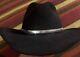 Vintage 5x Beaver Brand Cowboy Hat Felt Silver Ring Mad Is Usa 7 1/4