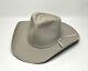 Vintage 5x Beaver Felt Custom Made Crown 4brim Cowboy Hat 7 1/4