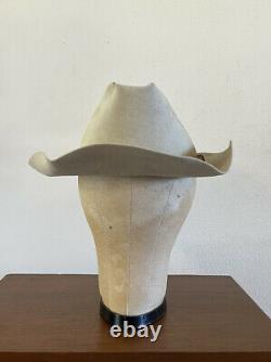Vintage 70s Resistol Cattleman 3x Beaver 7 Hat Western Cowboy Rodeo Ranch Hat