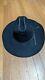 Vintage American Hat Co. Beaver 10x Felt Cowboy Hat Black Sz 7