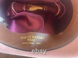 Vintage American Hat Company? Cowboy Hat Pink Size 6 7/8 USA Made Western? Read