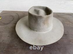 Vintage Antique Resistol Old West Cowboy Hat 6 7/8 Eastwood 1883 Yellowstone