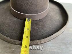 Vintage Antique Rugged Cowboy Hat 6 7/8 Clint Eastwood Yellowstone 1883