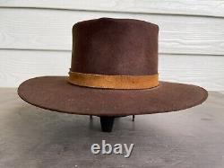 Vintage Antique Rugged Cowboy Hat 6 7/8 Clint Eastwood Yellowstone 1883
