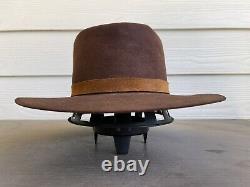 Vintage Antique Rugged Old West Cowboy Hat 6 7/8 Eastwood Yellowstone 1883
