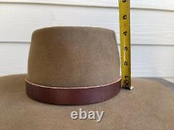 Vintage Antique Rugged Old West Cowboy Hat 7 1/8 Gus 1883 Yellowstone Sam Elliot